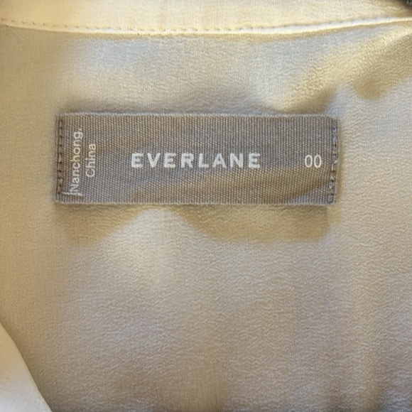 Everlane oversized blouse in cream - Picture 5 of 5